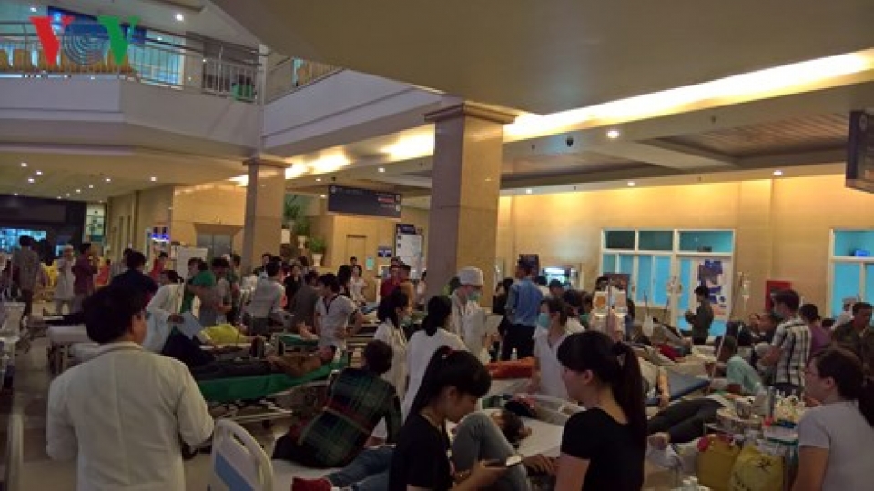 Nearly 100 workers in HCM City hospitalized due to food poisoning