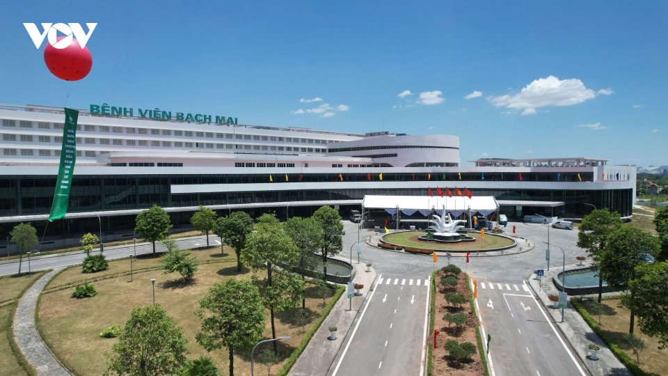 Bên trong Bệnh viện Bạch Mai cơ sở Ninh Bình trước ngày vận hành