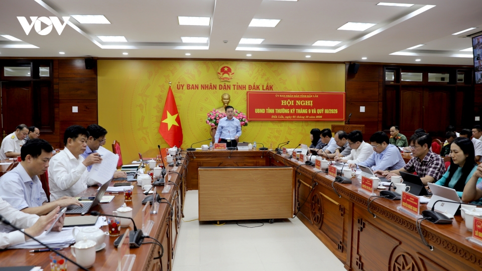 Đắk Lắk cần tăng trưởng 13,6% quý IV để đạt mục tiêu 2 con số năm 2026
