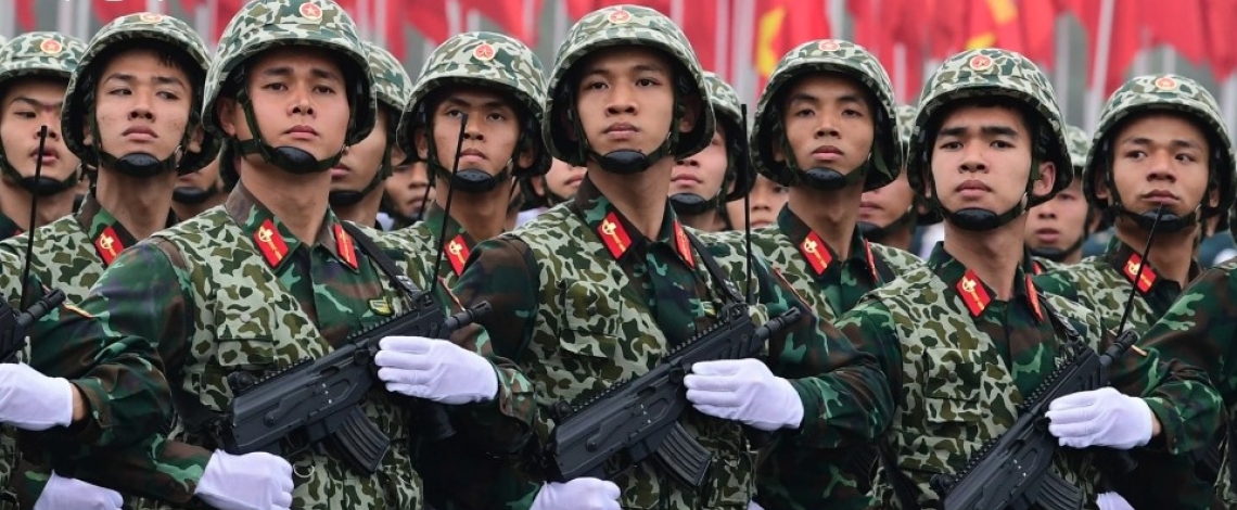 Rehearsal for parade marking 50 years of Southern Vietnam’s liberation