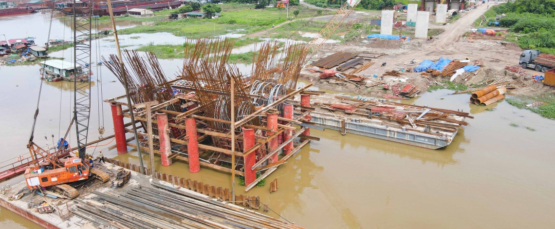 Cận cảnh dự án cầu hơn 2.000 tỷ đồng nối Bắc Ninh với Hải Phòng