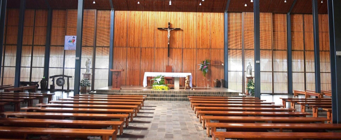 Ka Don church – A sacred space of wood and light in the heart of Lam Dong
