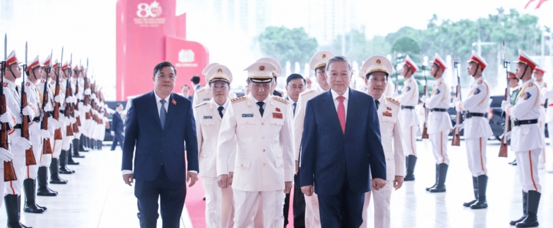 Party and State leaders attend ceremony marking 80th anniversary of People’s Public Security