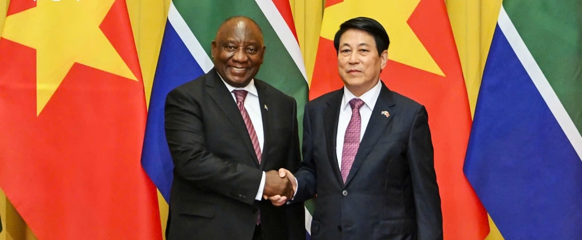 South African President Cyril Ramaphosa’s Vietnam visit in the spotlight