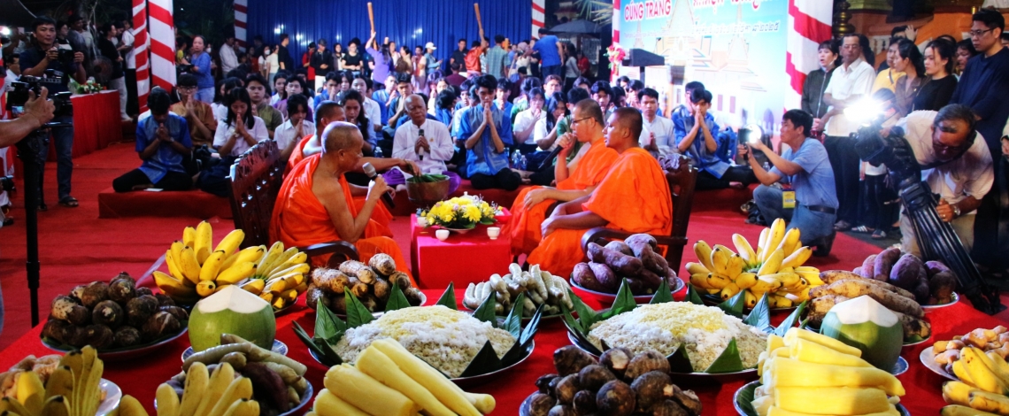 Sắc màu Lễ cúng trăng của đồng bào Khmer
