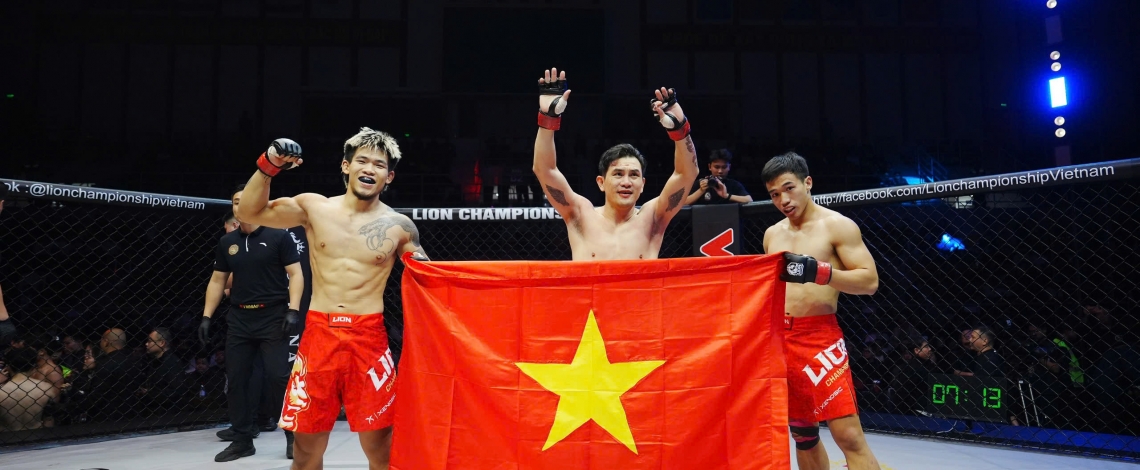 MMA Lion Championship 29: Võ sĩ Việt Nam thắng VĐV Trung Quốc ở trận đấu ấn tượng