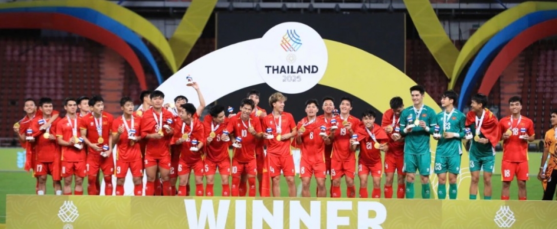 Vietnam U22 erupts in joy after SEA Games 2025 triumph
