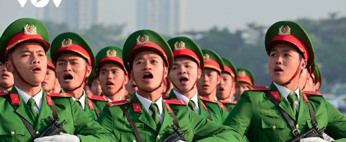 Public security forces ready for deployment to secure 14th National Party Congress