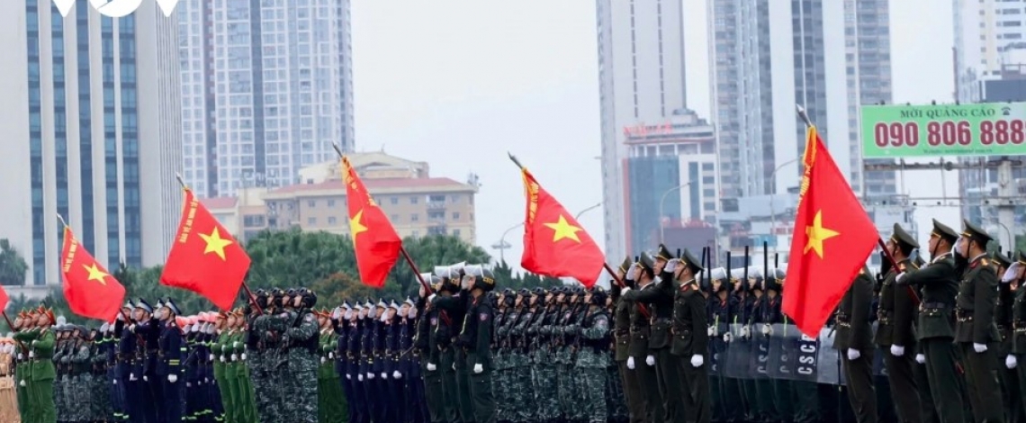 Hanoi police rehearse security plans for the 14th National Party Congress