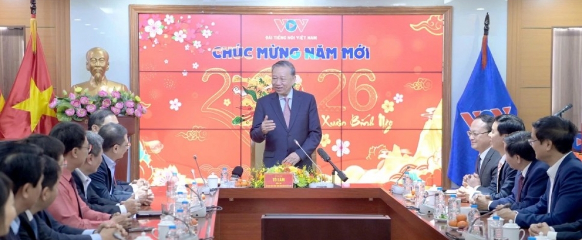 Party chief: “VOV keeps watch over airwaves, maintain nation’s information pulse"