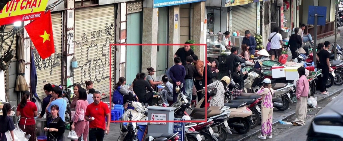 Chỉ một ngày, camera AI ở Hà Nội phạt nguội 390 trường hợp vi phạm trật tự đô thị