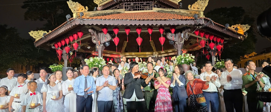 “Hà Nội bình yên”- Khi âm nhạc kể câu chuyện văn hóa Thủ đô