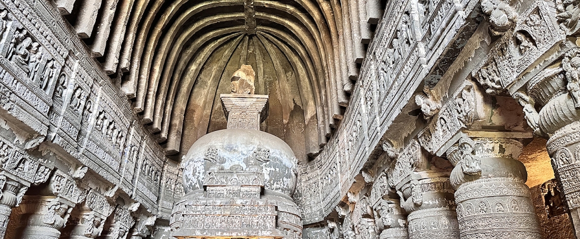 Khám phá vẻ đẹp của Quần thể hang động Ajanta (Ấn Độ)