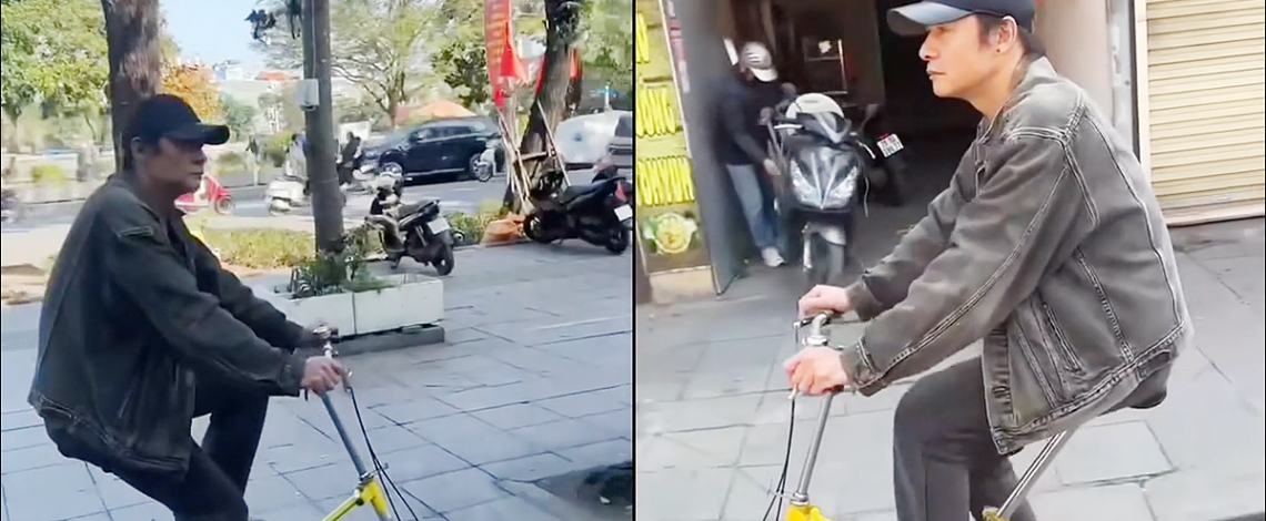 Sao Việt 11/3: Xăng dầu tăng giá, diễn viên Võ Hoài Nam đạp xe đi làm