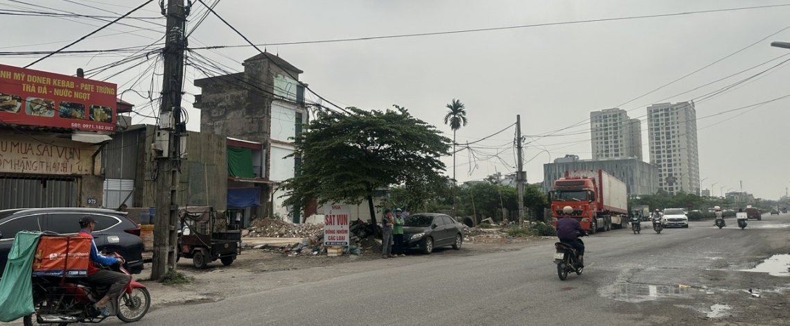 Vướng giải phóng mặt bằng, dự án đường Tam Trinh, Hà Nội ì ạch kéo dài