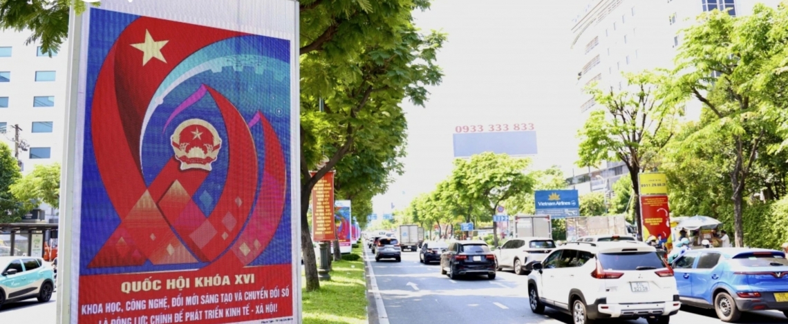 Ho Chi Minh City streets decked out for upcoming election