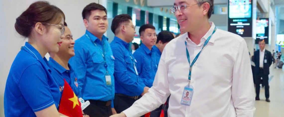 Khi tiếp viên hàng không khoác áo Đoàn: Hành trình đặc biệt trên bầu trời Việt Nam