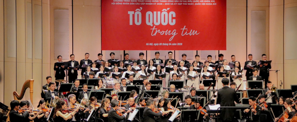 “Tổ quốc trong tim” – Bản hòa ca xúc động về tình yêu đất nước