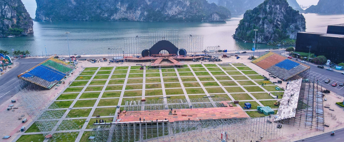 Cận cảnh phòng thi trực tiếp, sân khấu concert tại Liên hoan Phát thanh toàn quốc