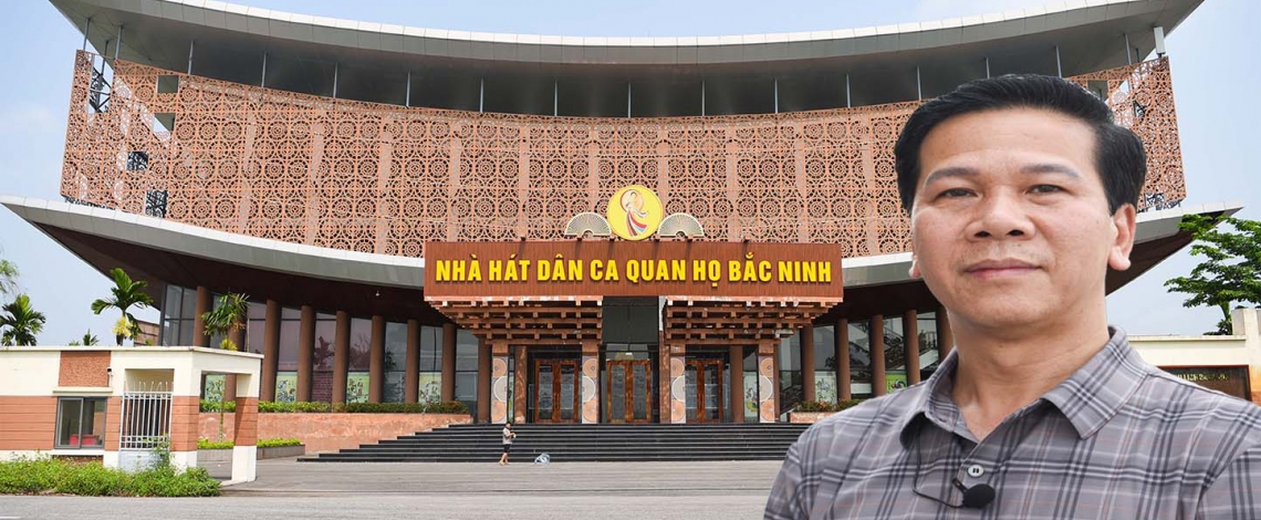 Cận cảnh Nhà hát dân ca Quan họ ở Bắc Ninh hơn 241 tỷ đồng xuống cấp trầm trọng