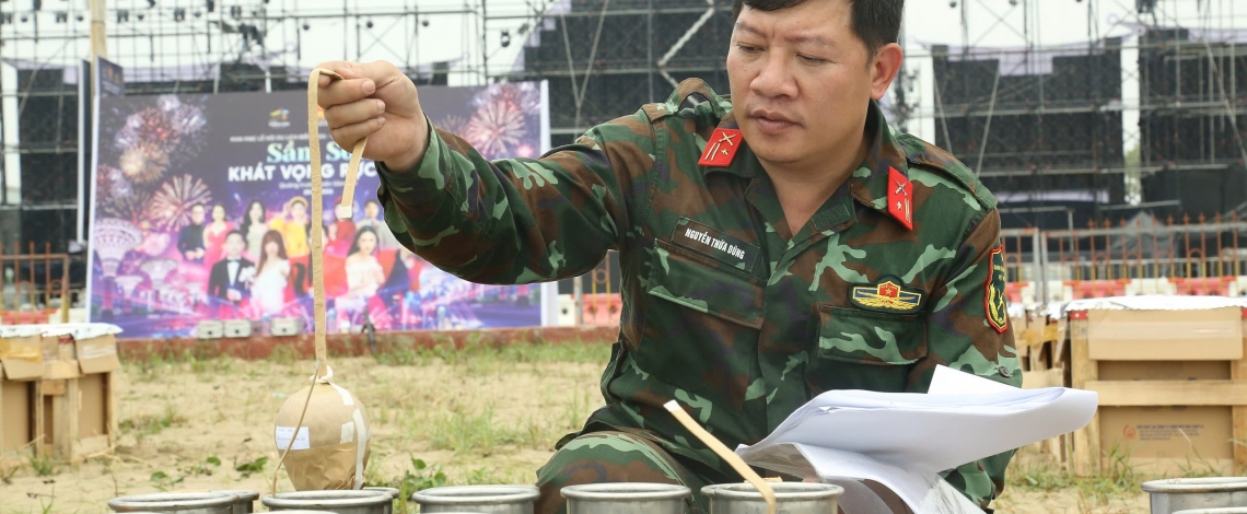 Lễ hội du lịch biển Sầm Sơn 2026: Trận địa pháo hoa đã sẵn sàng