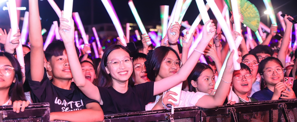 50 nghìn khán giả “cháy” hết mình trong concert “Thanh âm kỷ nguyên mới”