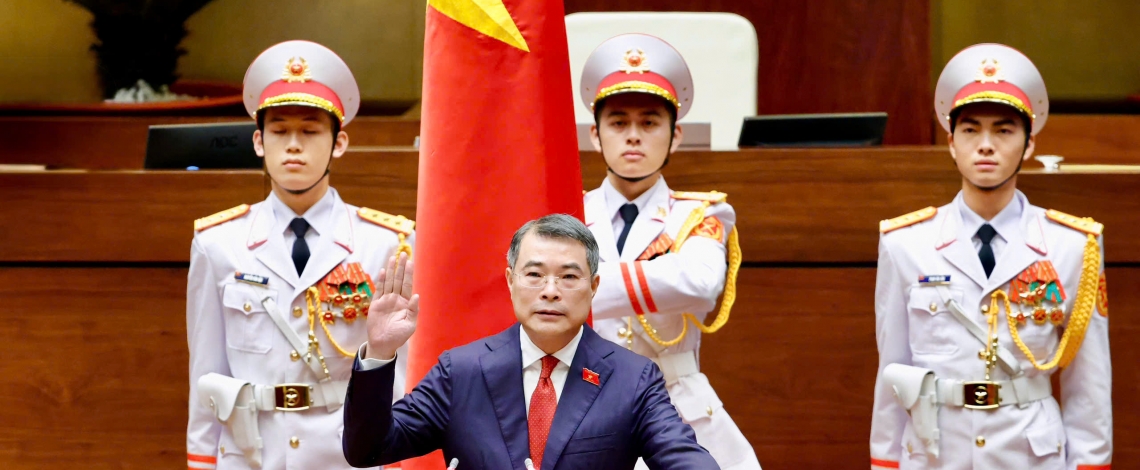 Toàn cảnh lễ tuyên thệ nhậm chức của Thủ tướng Lê Minh Hưng