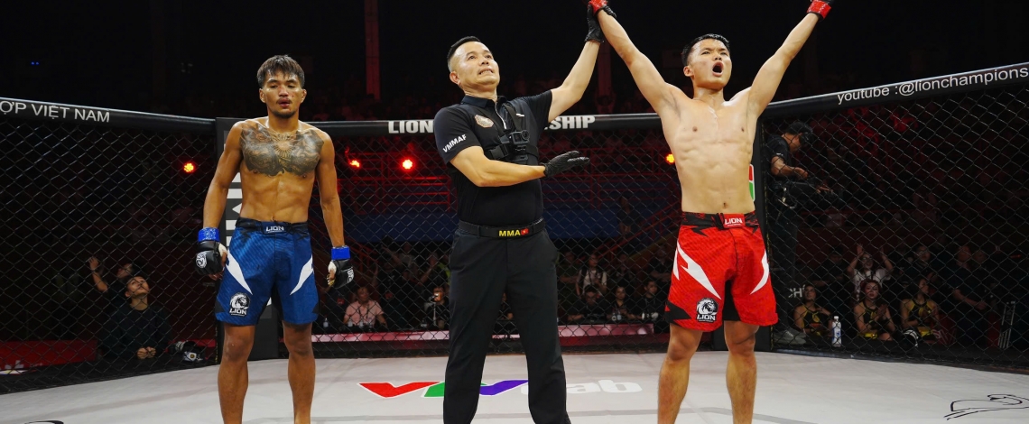 MMA Lion Championship 31: Mãn nhãn màn trình diễn của các võ sĩ Việt Nam