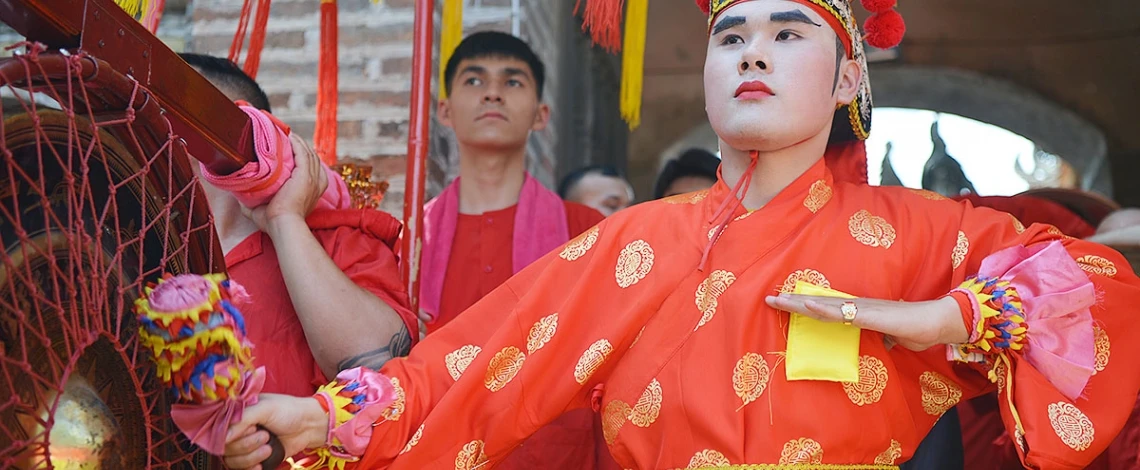 Hội Gióng đền Phù Đổng: Tiêu chuẩn khắt khe tuyển chọn Ông Hiệu, cả đời lưu danh