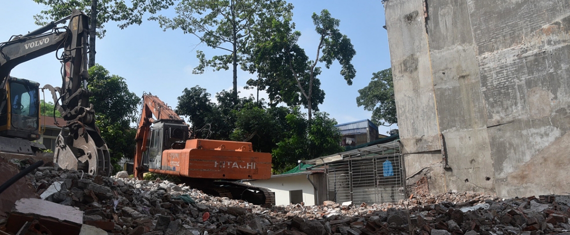 37 hộ dân Thụy Khuê rời nhà, bàn giao mặt bằng thi công ga ngầm, tuyến metro số 2