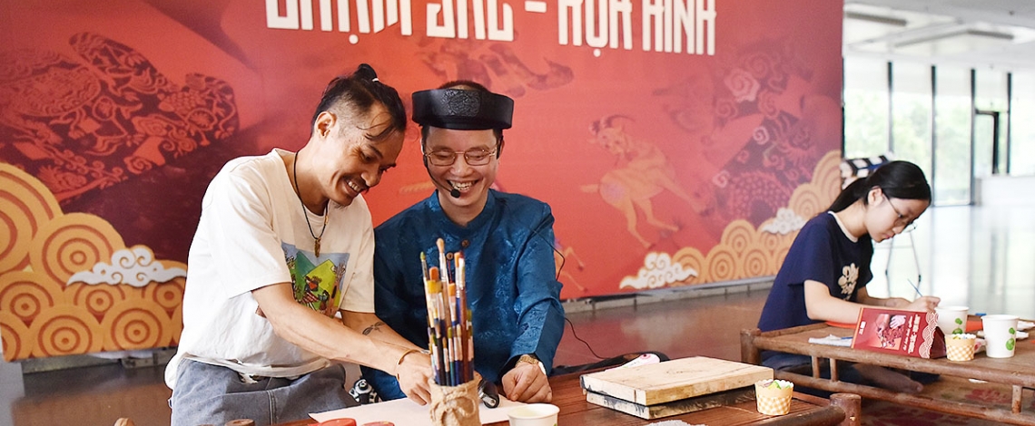 Gen Z đánh thức “Sắc họa Kim Hoàng” trong không gian văn hóa đương đại