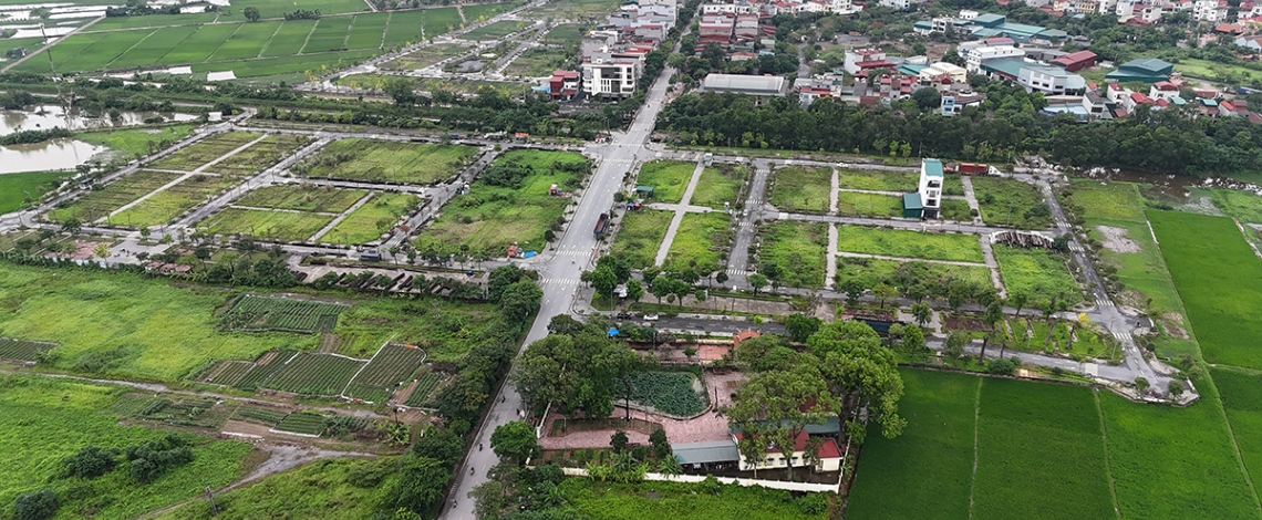 Cận cảnh khu tái định cư cho dân di dời từ 2 dự án cầu Tứ Liên và Trần Hưng Đạo