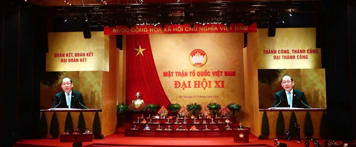 Toàn cảnh bế mạc Đại hội đại biểu toàn quốc MTTQ Việt Nam lần thứ XI