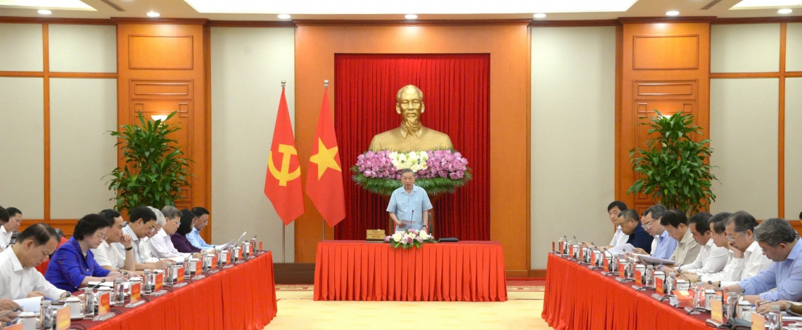 Tổng Bí thư, Chủ tịch nước Tô Lâm chủ trì họp sơ kết mô hình chính quyền 3 cấp