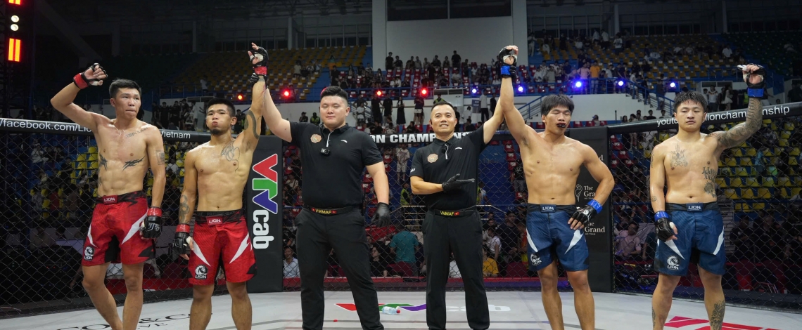 MMA Lion Championship 33: Mãn nhãn màn so tài VĐV Việt Nam và võ sĩ Trung Quốc