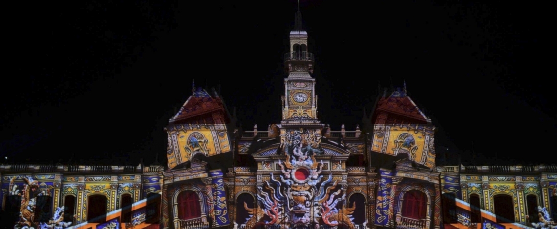 3D mapping show marks 50th anniversary of HCM City’s renaming from Saigon