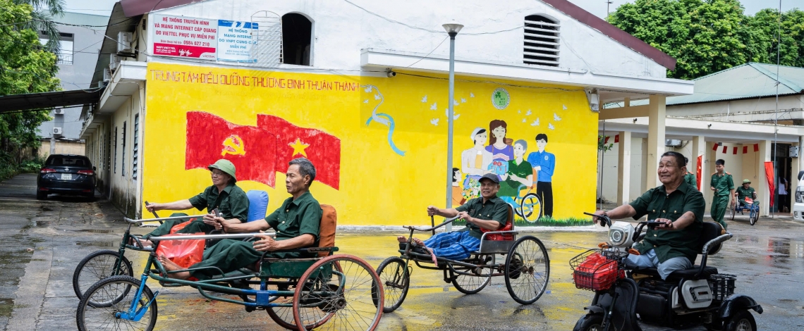 "Đơn vị đặc biệt" - nơi những người lính tiếp tục hành quân bằng chiếc xe ba bánh
