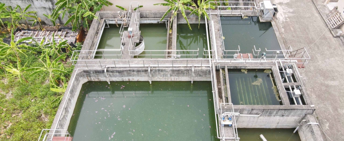 Trạm xử lý nước thải tiền tỷ ở cụm công nghiệp Đại Lâm (Bắc Ninh) "đắp chiếu"