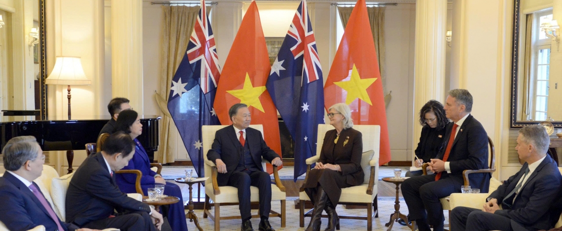 Tổng Bí thư, Chủ tịch nước Tô Lâm hội kiến Toàn quyền Australia