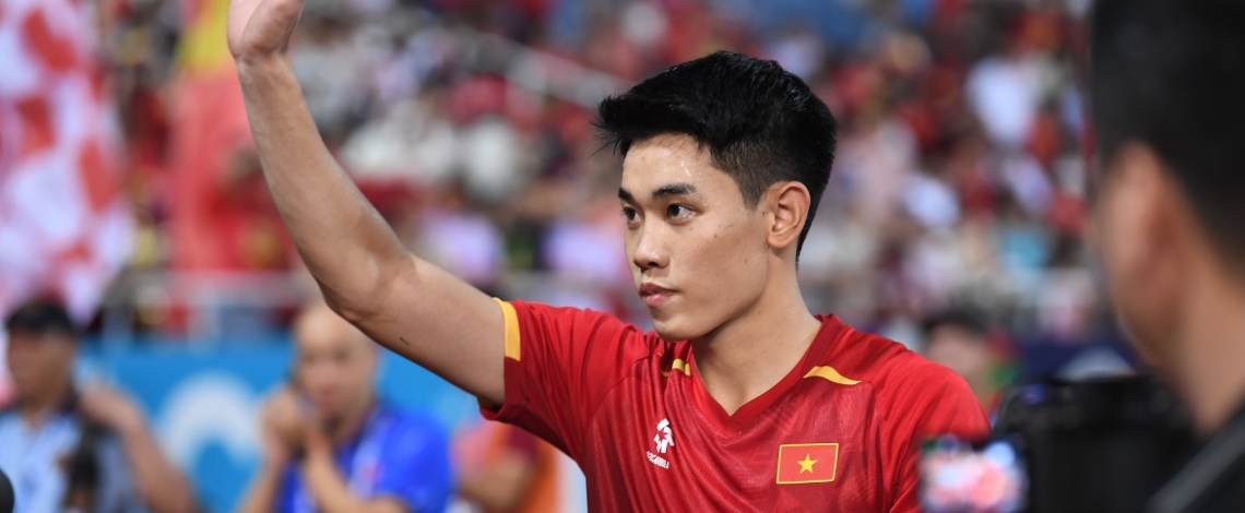 Đình Bắc thi đấu như chiến binh giúp Việt Nam vào chung kết ASEAN Cup 2026