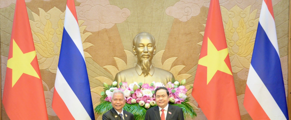 Chủ tịch Quốc hội Trần Thanh Mẫn hội đàm Chủ tịch Hạ viện Thái Lan