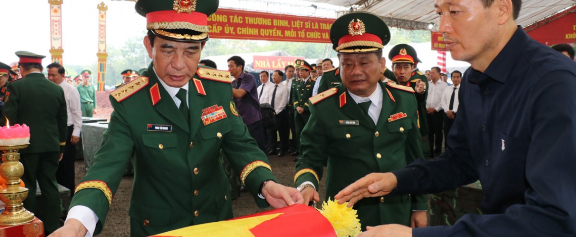 Hành trình đưa các anh hùng liệt sĩ rời lòng đất Minh Đức (TP. Đồng Nai) trở về