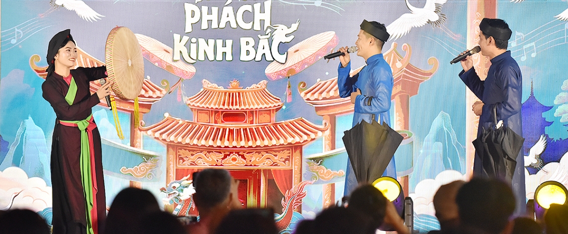 Nhịp phách Kinh Bắc mang dân ca Quan họ Bắc Ninh đến với công chúng Thủ đô