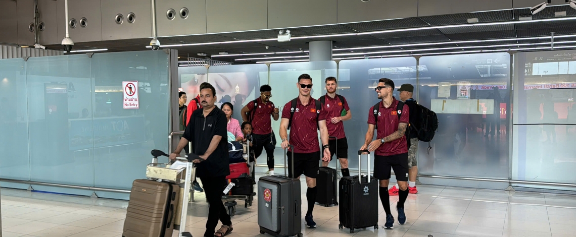 ĐT Việt Nam đến Thái Lan, sẵn sàng cho trận chung kết lượt đi ASEAN Cup