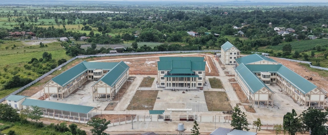 Cận cảnh trường nội trú liên cấp đầu tiên ở Tây Nguyên hoàn thành xây dựng
