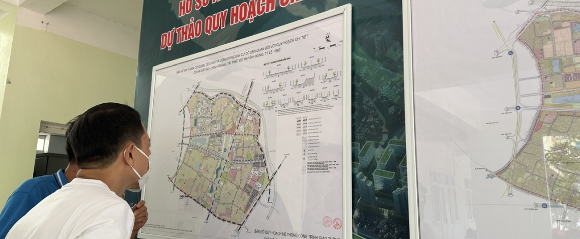 Người dân Vĩnh Hưng góp ý quy hoạch tái thiết đô thị, kiến nghị bảo đảm quyền lợi