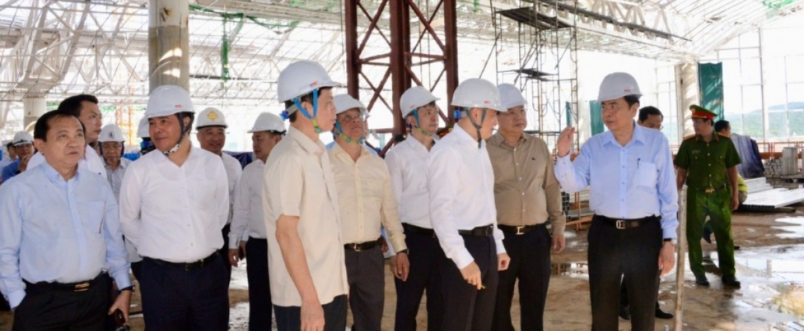 NA President inspects progress of projects serving APEC 2027