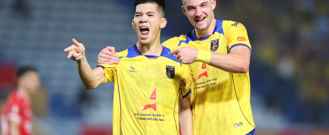 Thể Công Viettel và Bắc Ninh FC tạo nên trận đấu "điên rồ" tại vòng 5 V-League