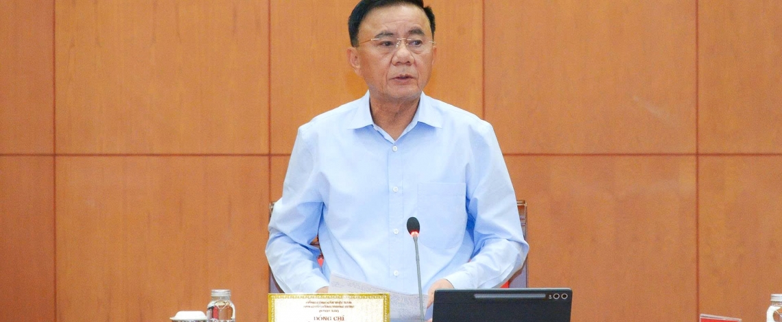 Thường trực Ban Bí thư làm việc với Học viện Chính trị quốc gia Hồ Chí Minh
