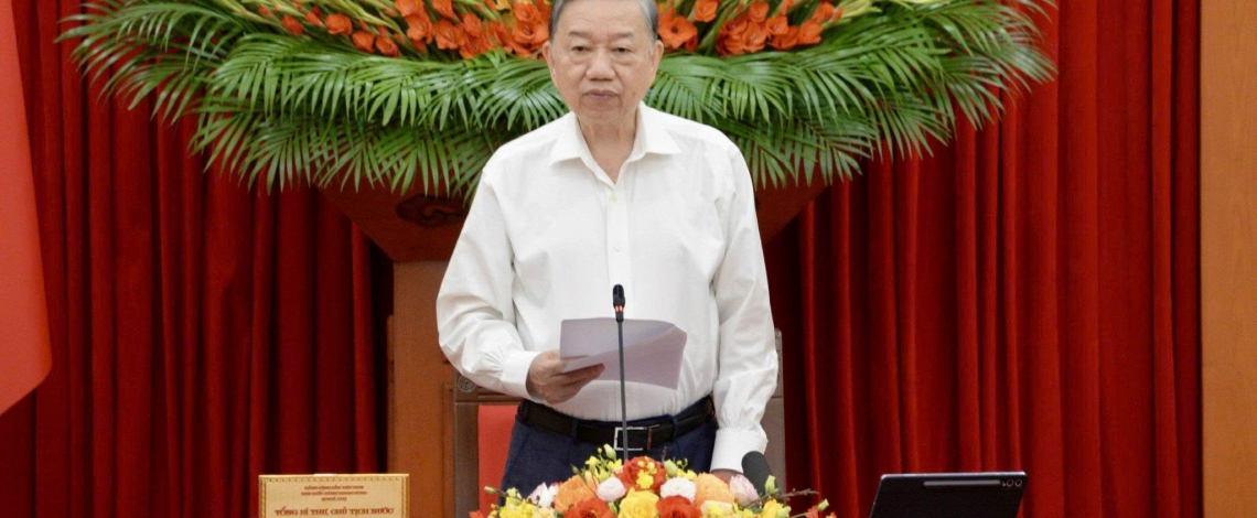 Tổng Bí thư, Chủ tịch nước làm việc với Ban Chính sách, chiến lược Trung ương